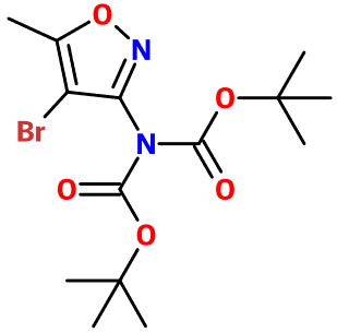 (image for) MC095257 4-Bromo-5-methyl-3-bis-Boc-amino-isoxazole